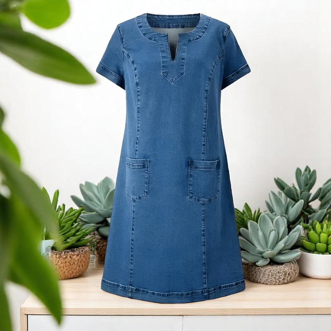 Liz™ | Abito in Denim Quotidiano