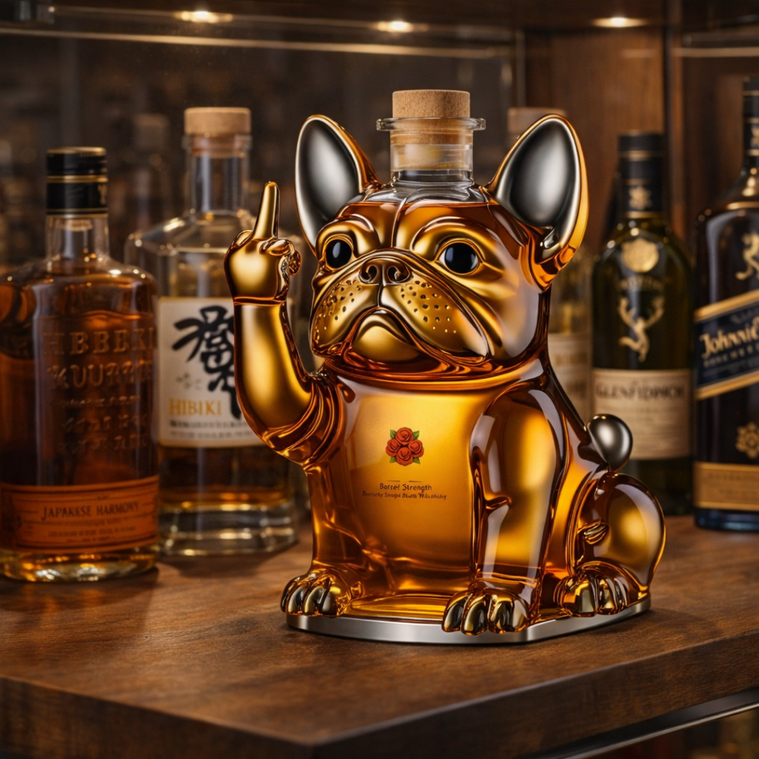 Bottiglia di Whisky - Edizione Cani