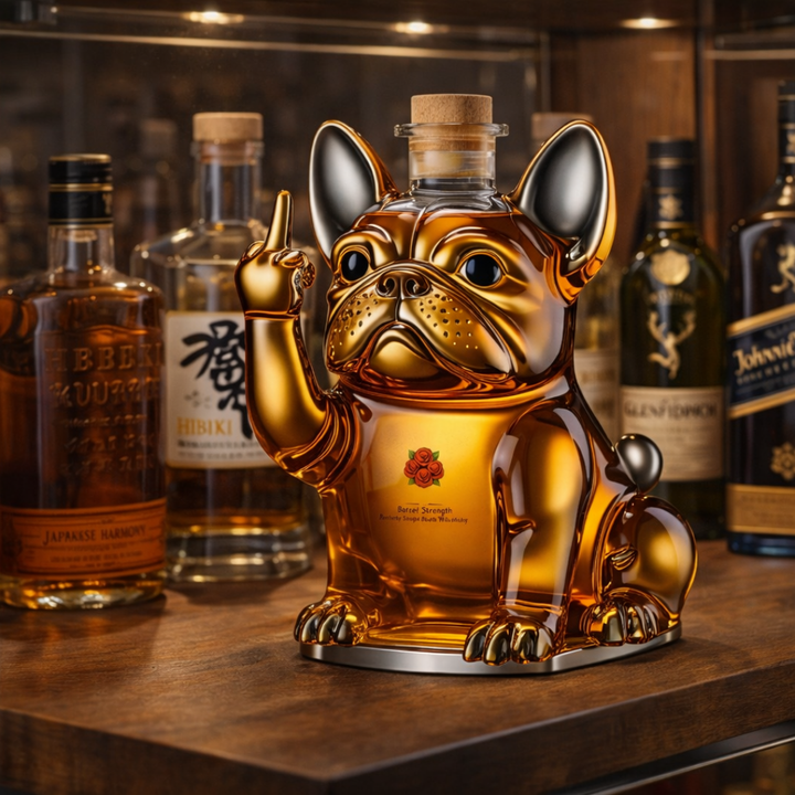 Bottiglia di Whisky - Edizione Cani