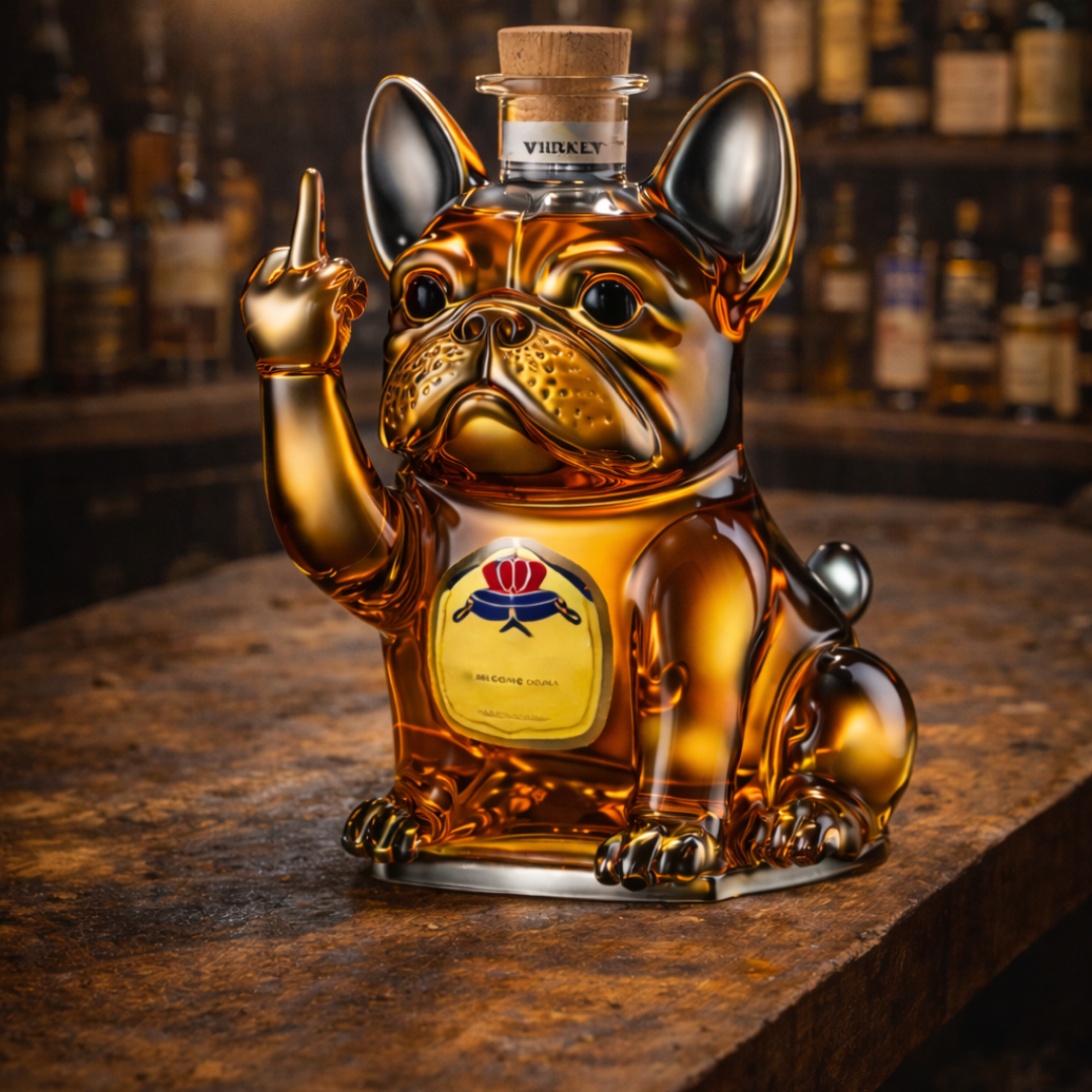 Bottiglia di Whisky - Edizione Cani