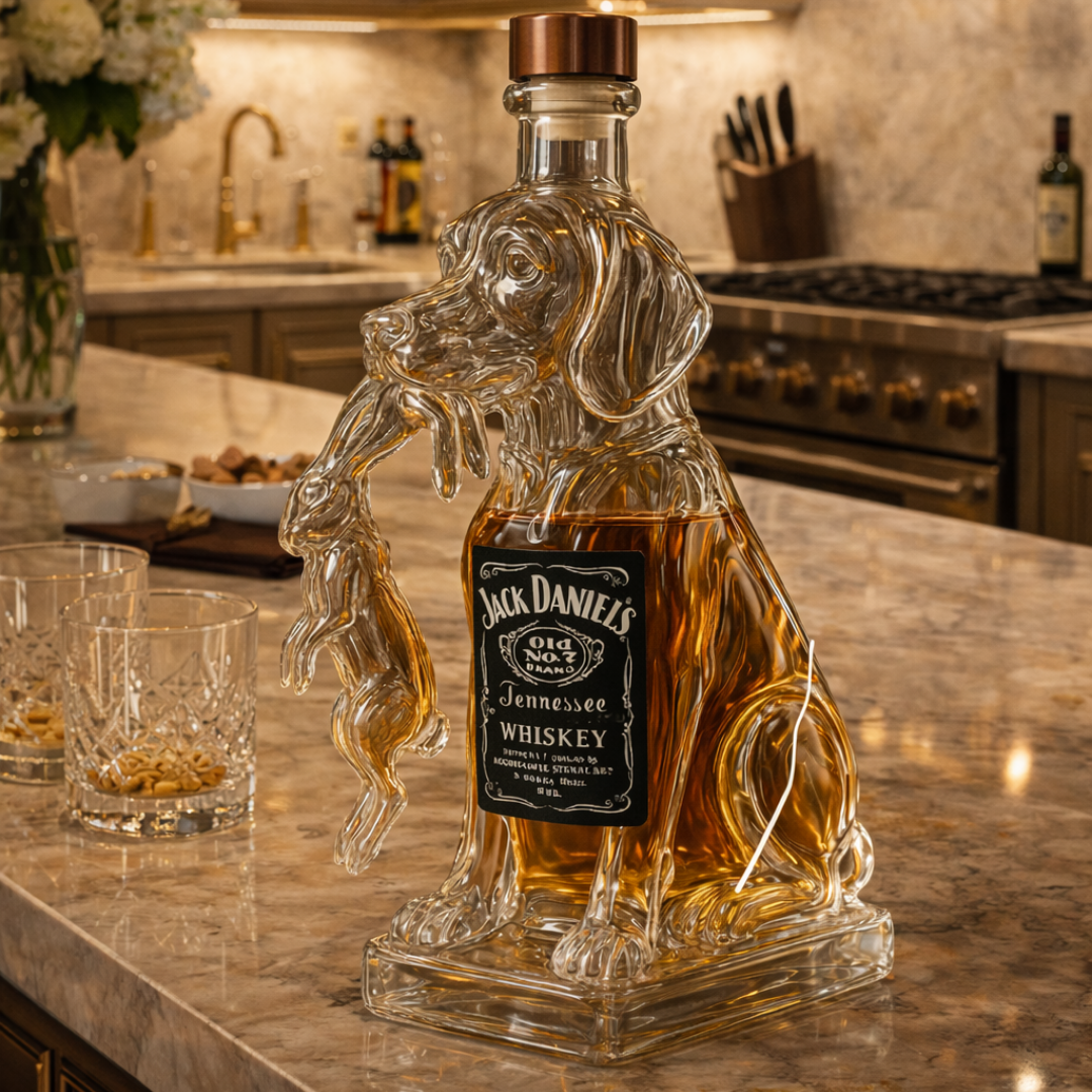 Bottiglia di Whisky - Edizione Cane