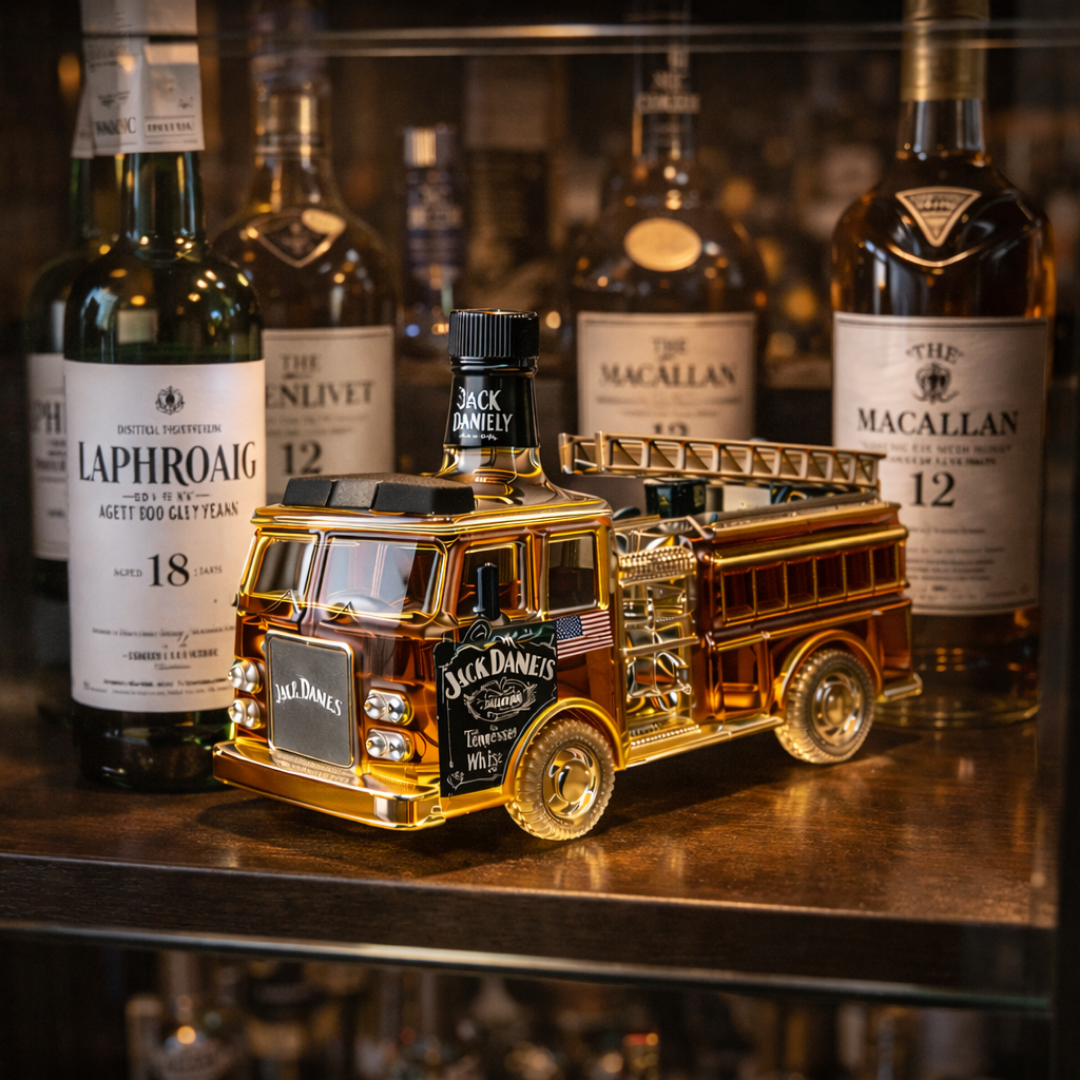 Bottiglia di Whisky - Edizione Vigili del Fuoco
