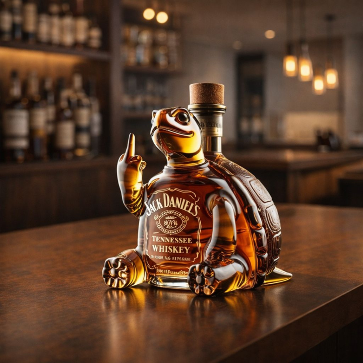 Bottiglia di Whisky - Edizione Tartaruga