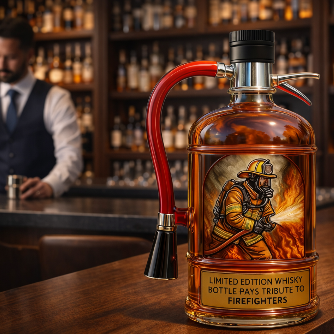 Bottiglia di Whisky - Edizione Estintore