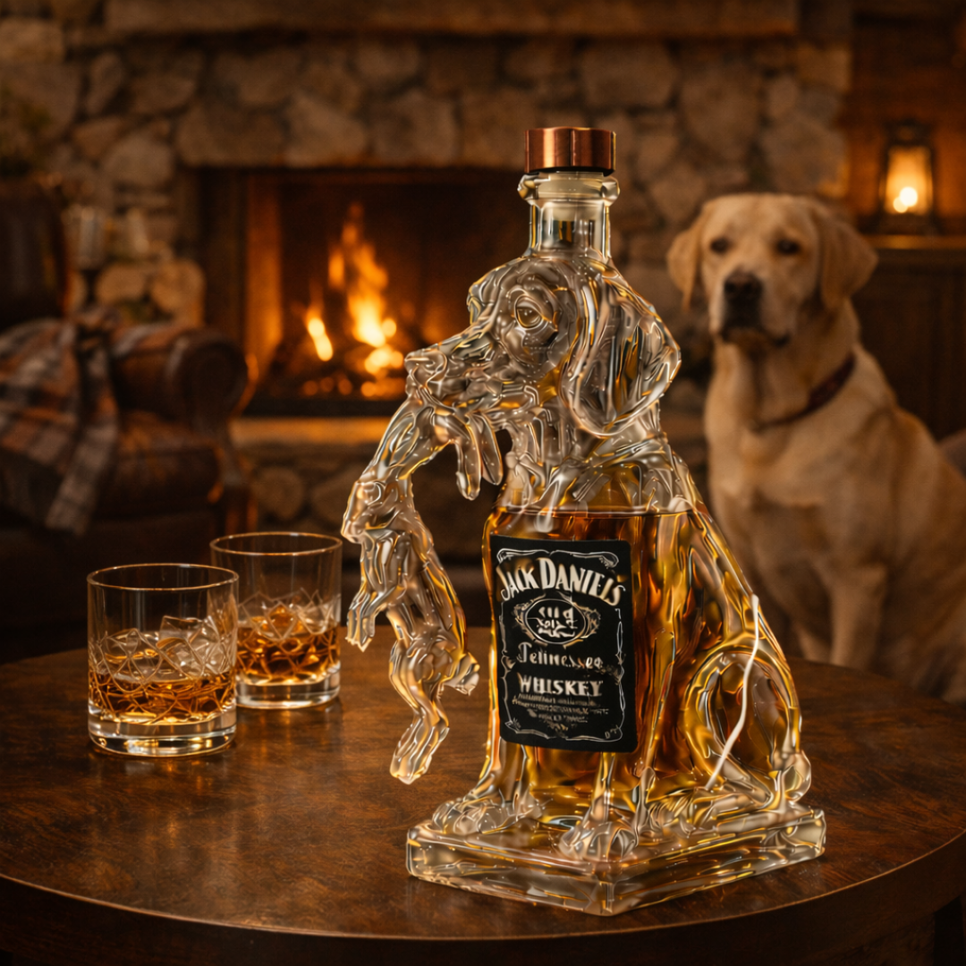 Bottiglia di Whisky - Edizione Cane