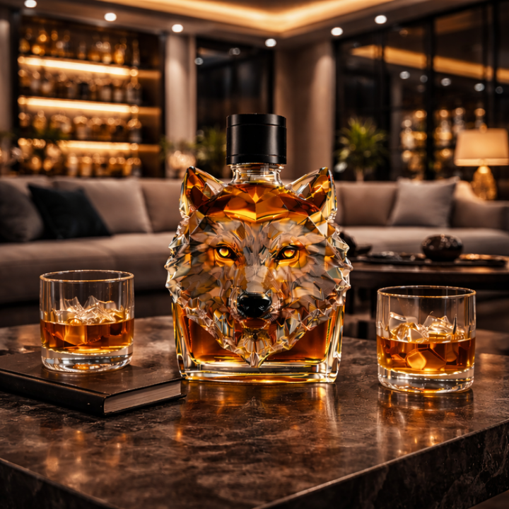 Bottiglia di Whisky - Edizione Lupo