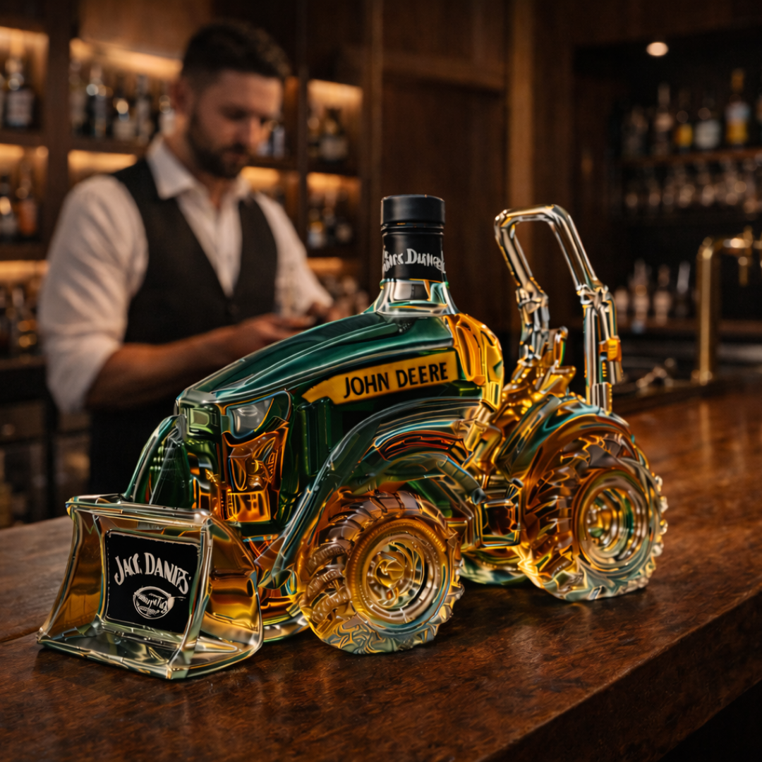 Bottiglia di Whisky - Edizione Trattore