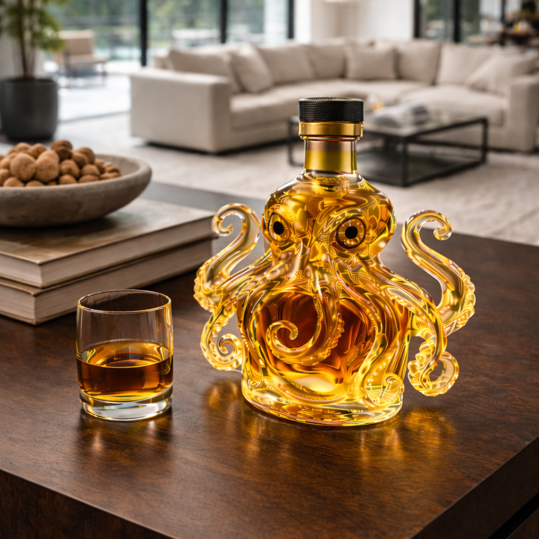 Bottiglia di Whisky - Edizione Polpo