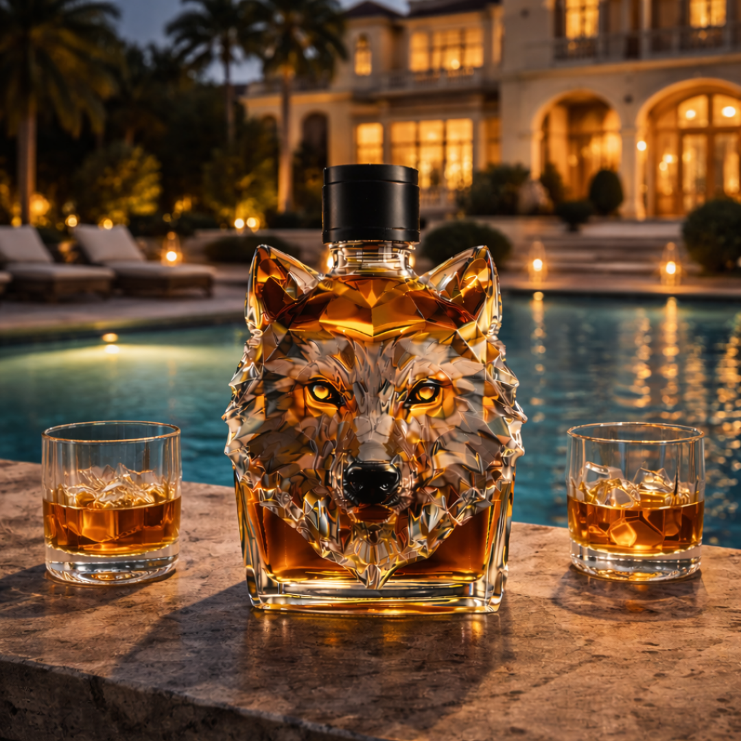 Bottiglia di Whisky - Edizione Lupo