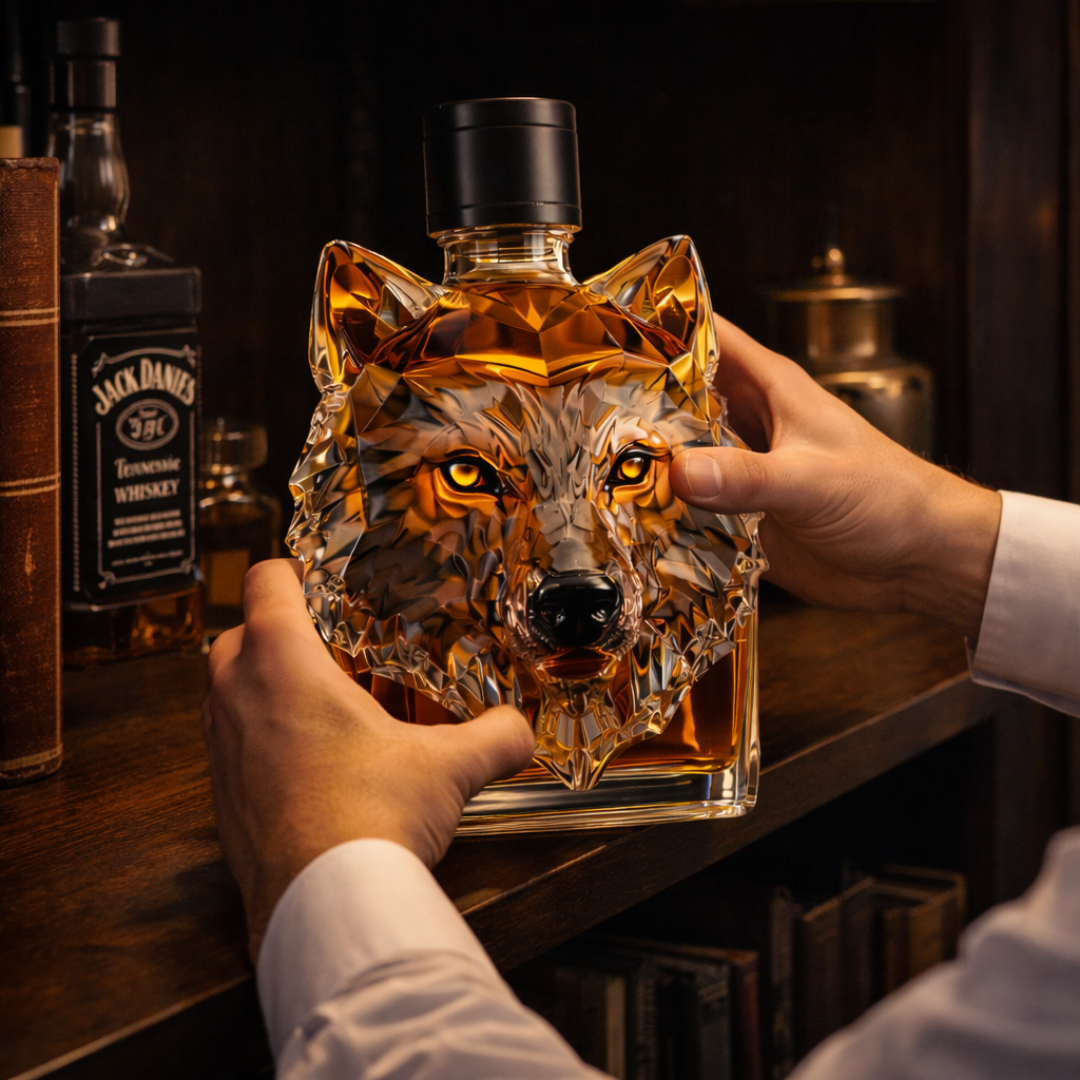 Bottiglia di Whisky - Edizione Lupo