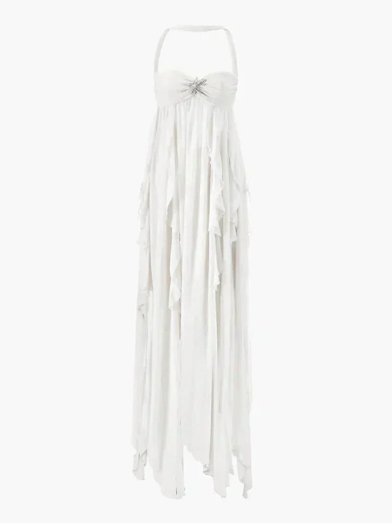 Avia™ | Abito Maxi Ruffle Romantico