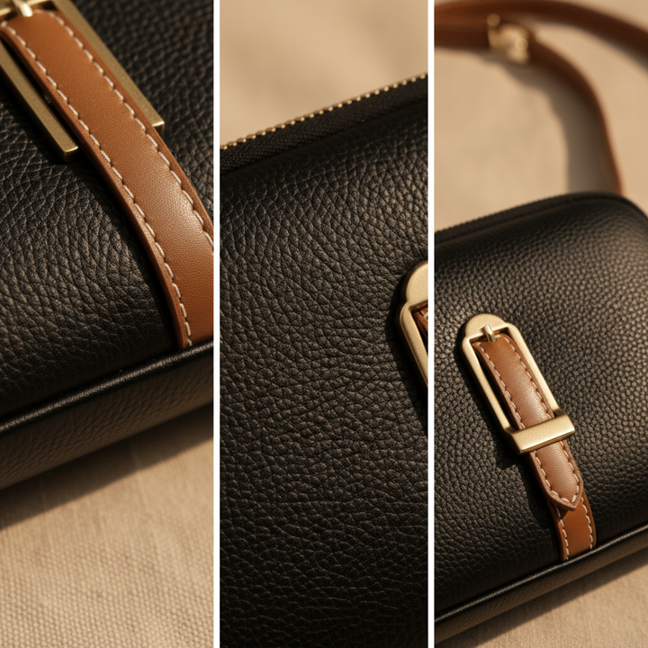 Borsa a tracolla in pelle Mila