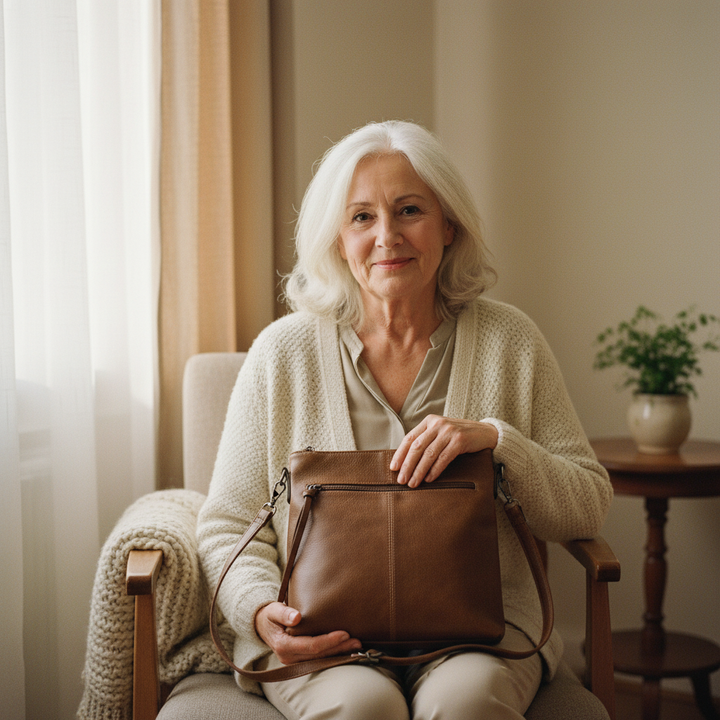 Borsa a tracolla Lena Retro