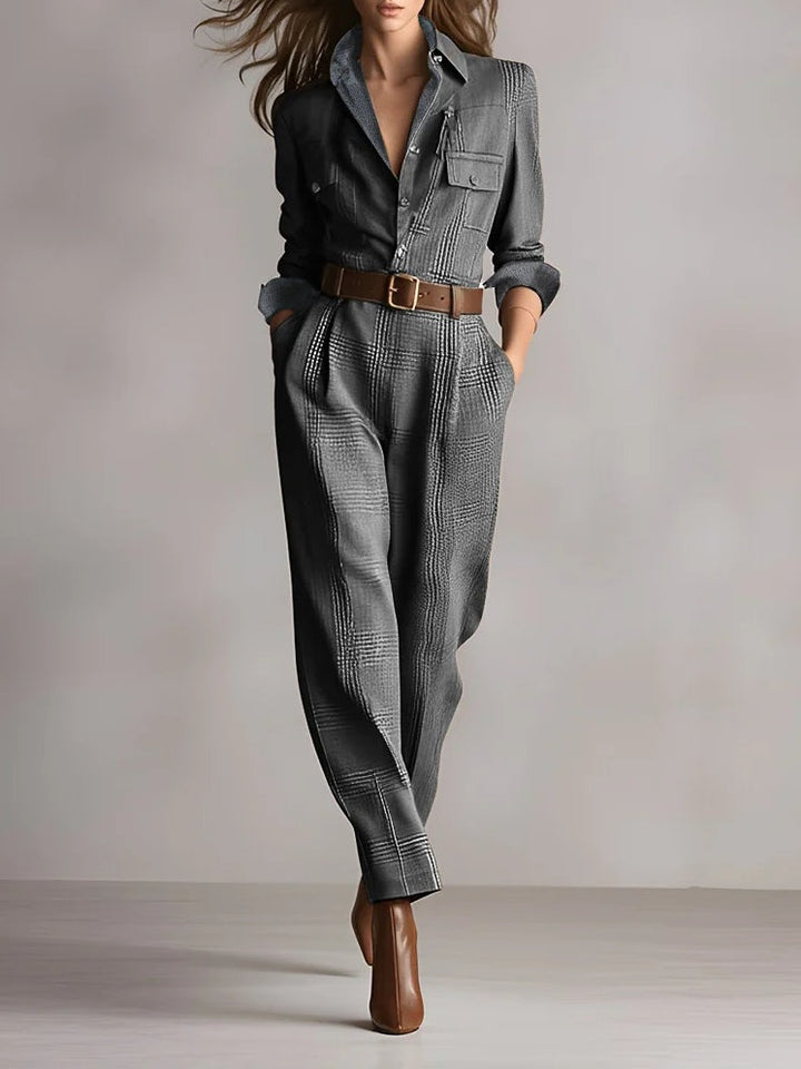 Mirabelle – salopette in tweed per donne