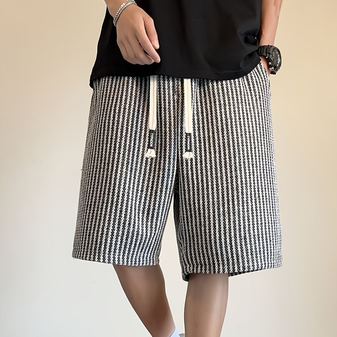 Mancini - Pantaloni corti casual a righe