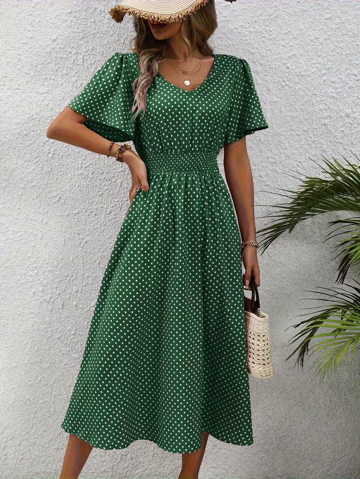 La Scintilla | Abito Elegante Pois Élisa