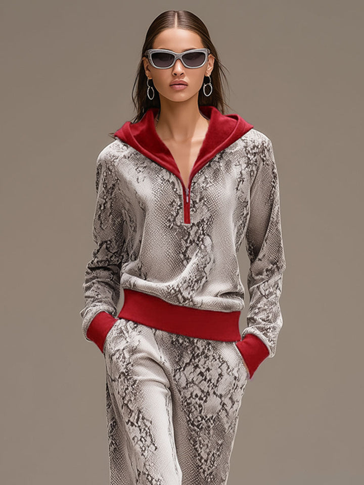 Tamara – completo sportivo in velluto