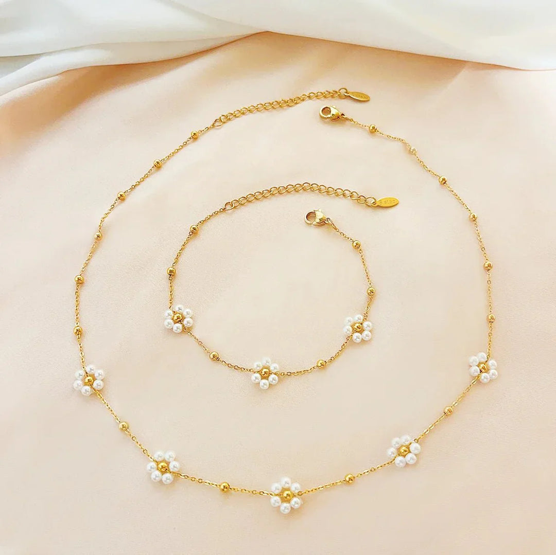 Collana e Bracciali Dainty Daisy