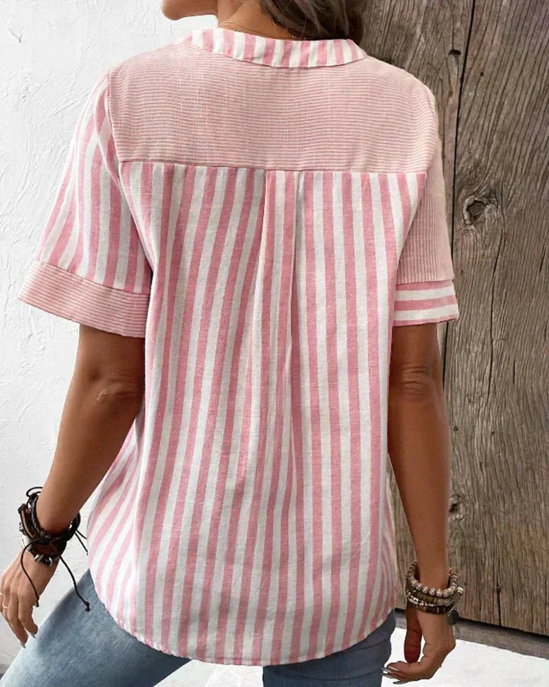 Lila | Blusa Striata Morbida