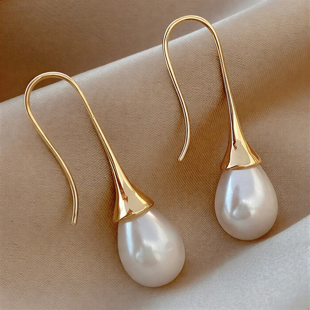 Orecchini di Bellezza Classica con Perle
