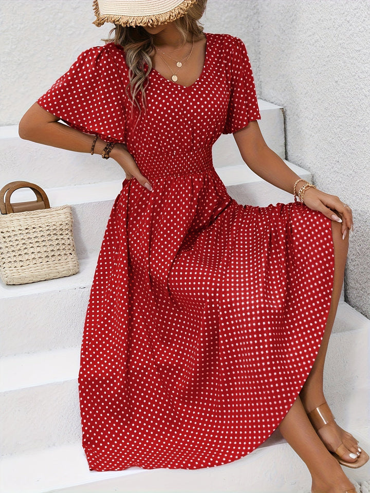 La Scintilla | Abito Elegante Pois Élisa