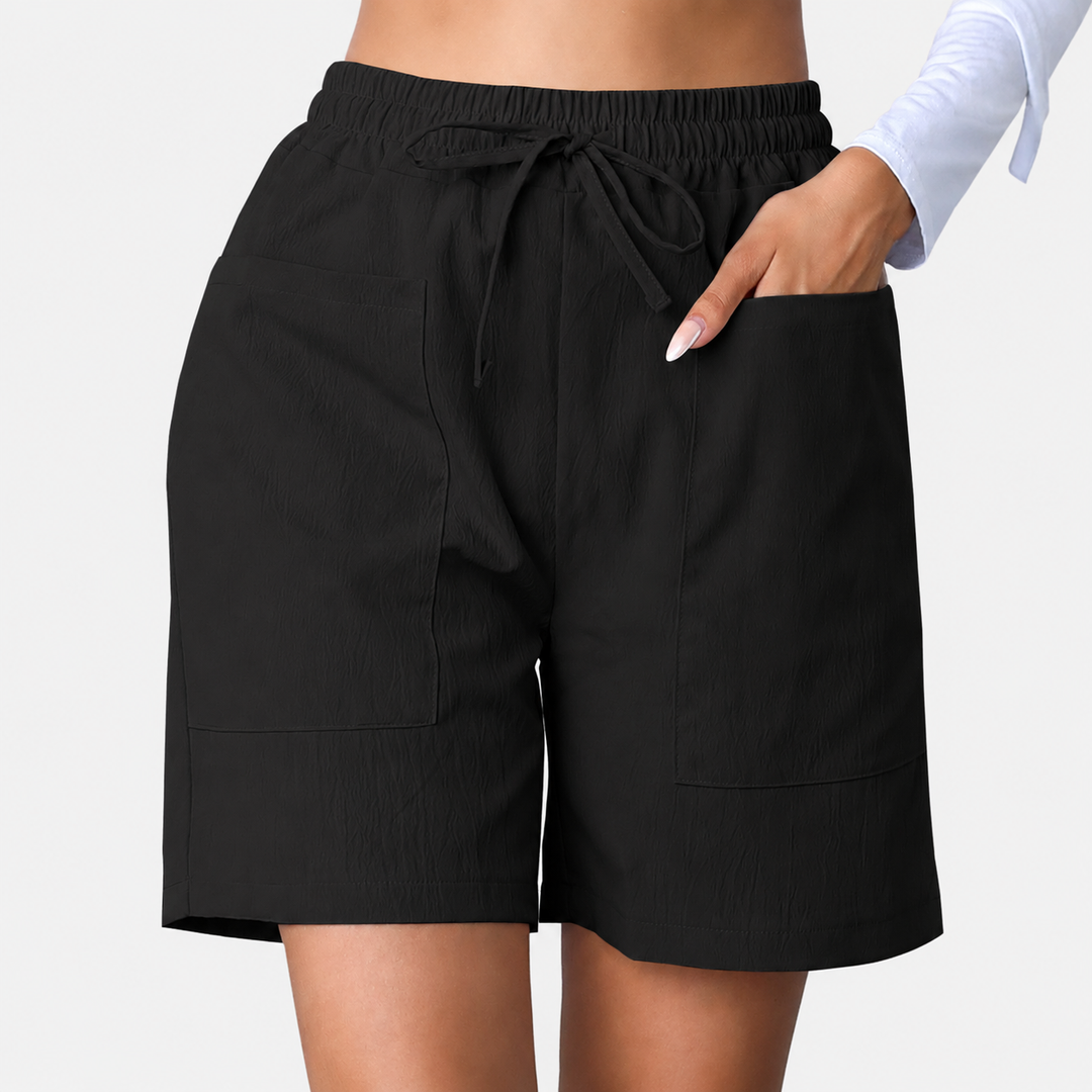Jolanda - Pantaloni corti con cordoncino confortevoli