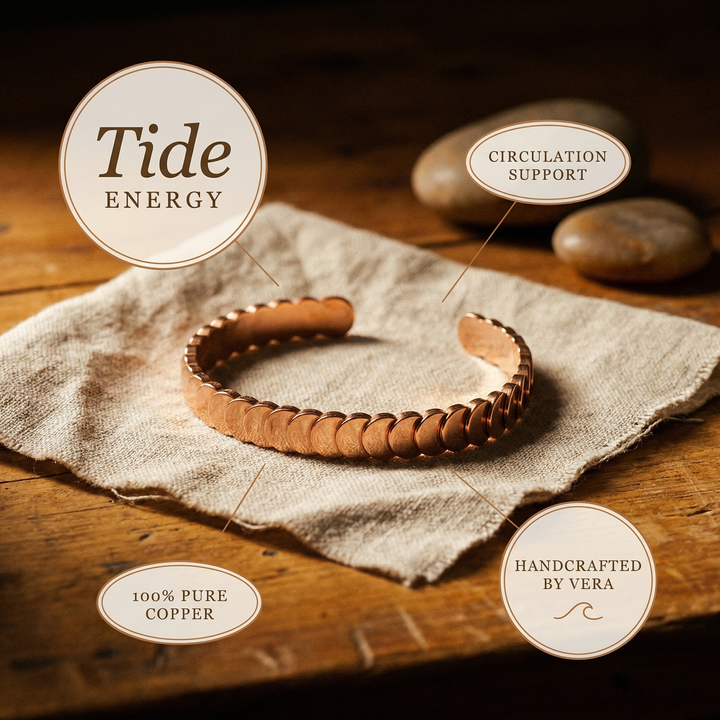 Bracciale in Rame delle Maree di Vera