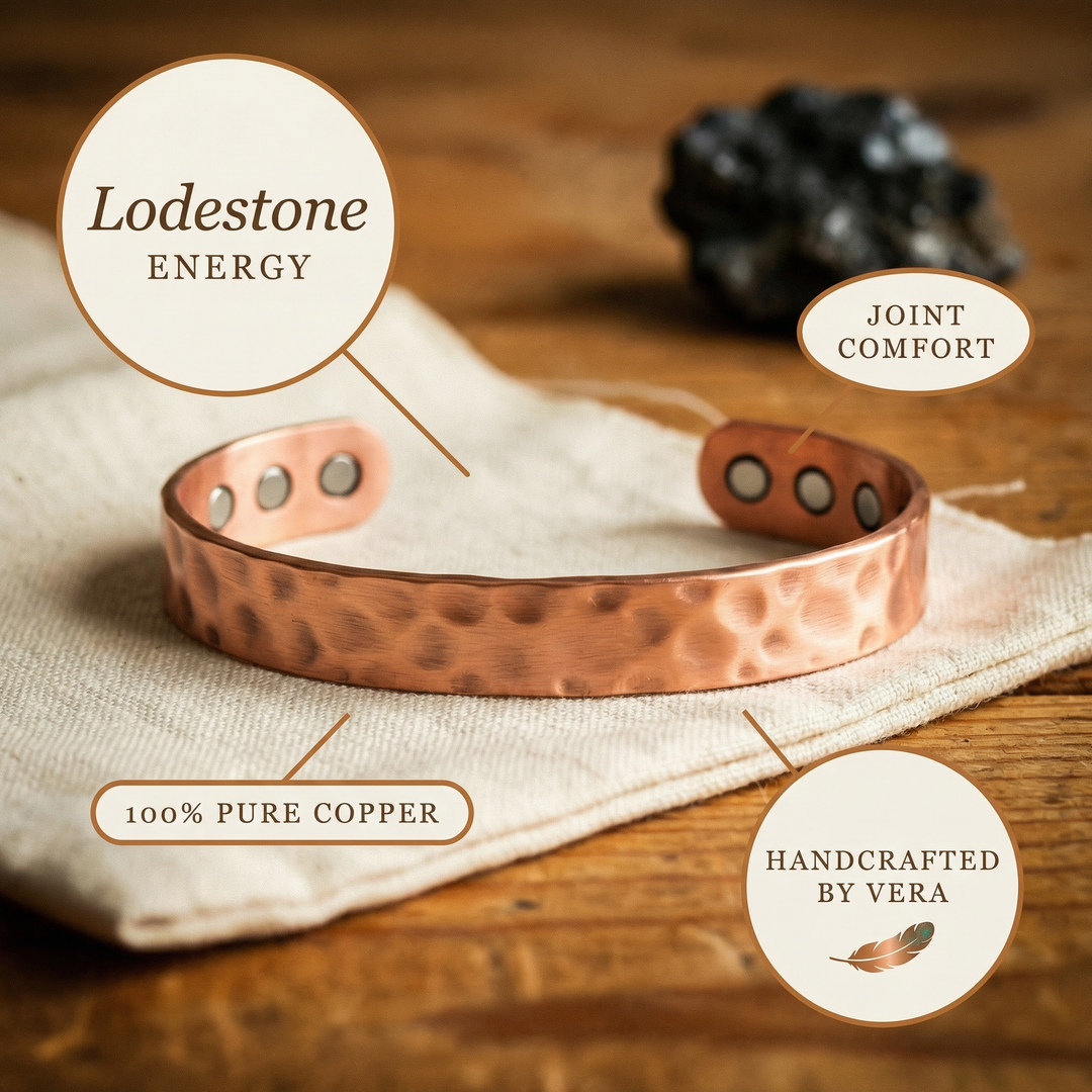 Bracciale in Rame Magnetico di Vera