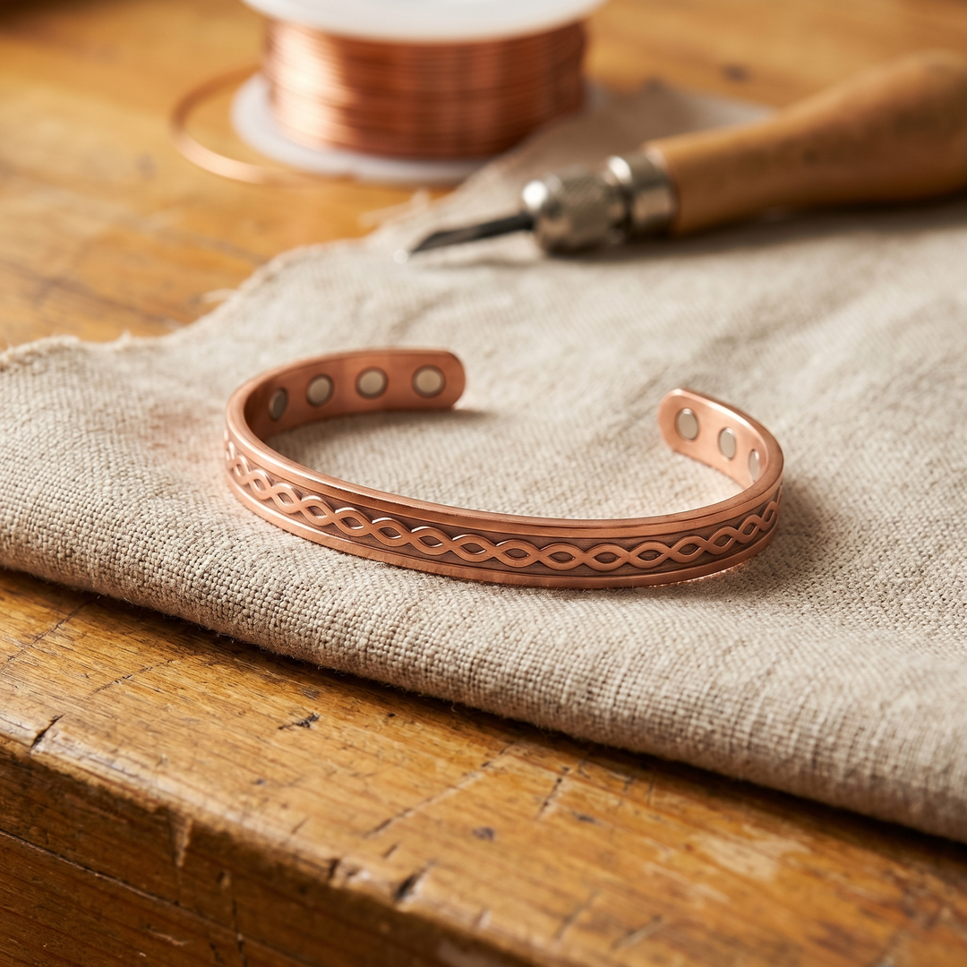 Bracciale in Rame Attuale di Vera