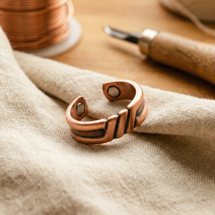 Anello in Rame di Torba di Vera