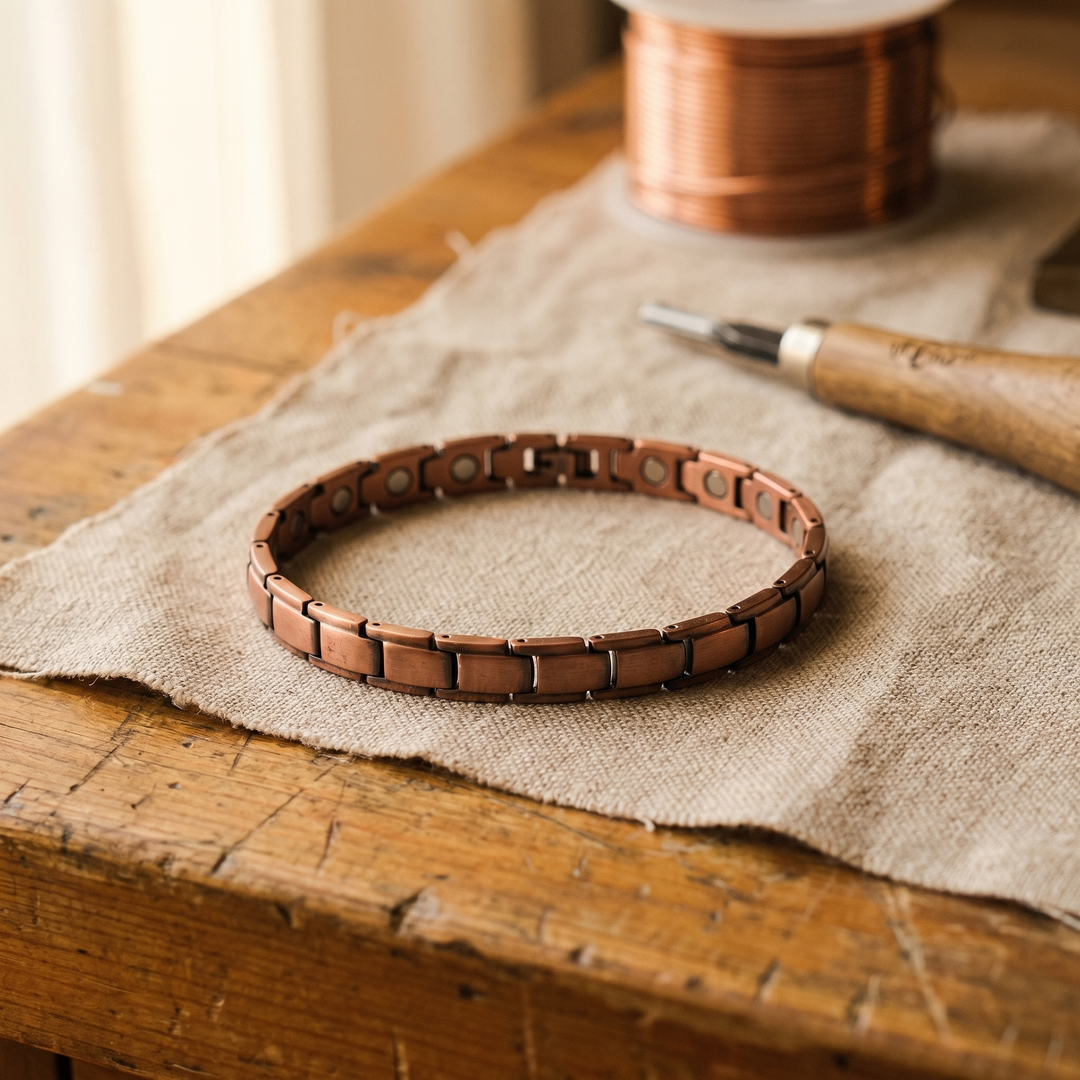 Bracciale alla Caviglia in Rame di Vera