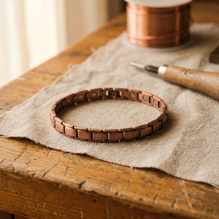 Bracciale alla Caviglia in Rame di Vera