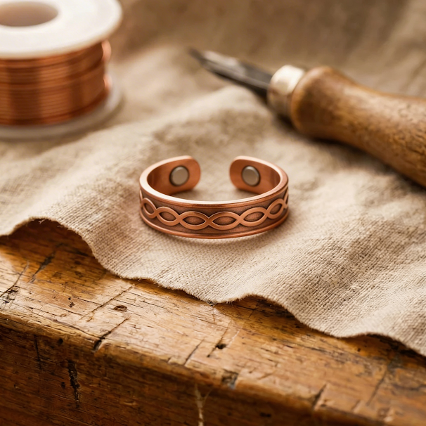 Anello in Rame Char di Vera