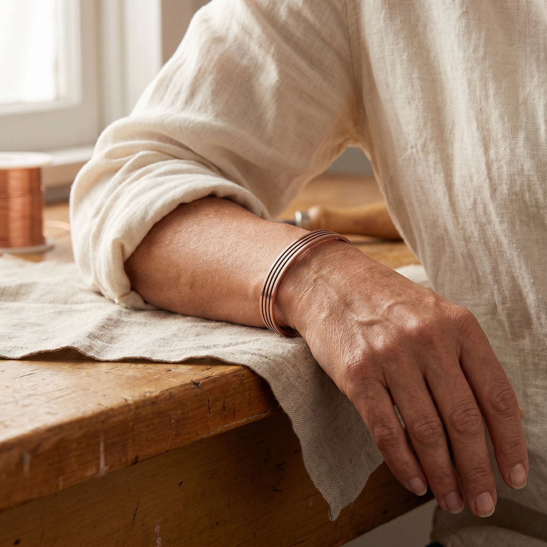 Bracciale in Rame Salvia di Vera