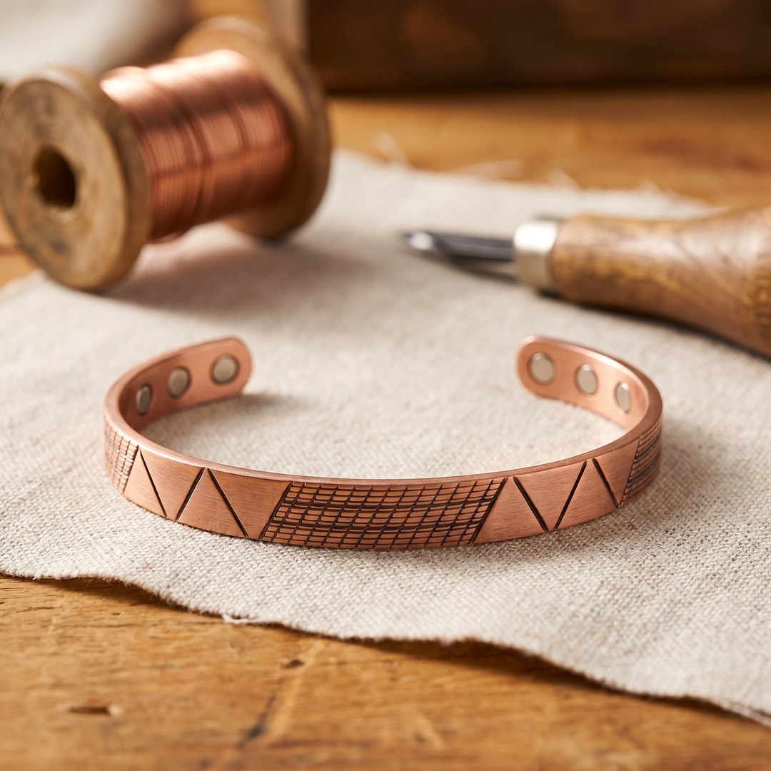 Bracciale in Rame Crest di Vera