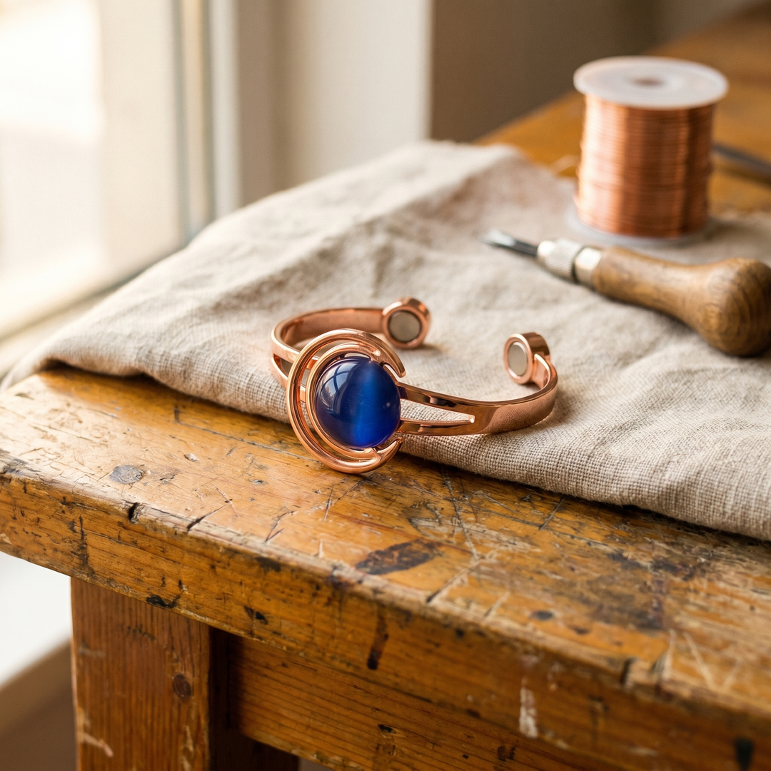 Bracciale in Rame Sfera di Vera