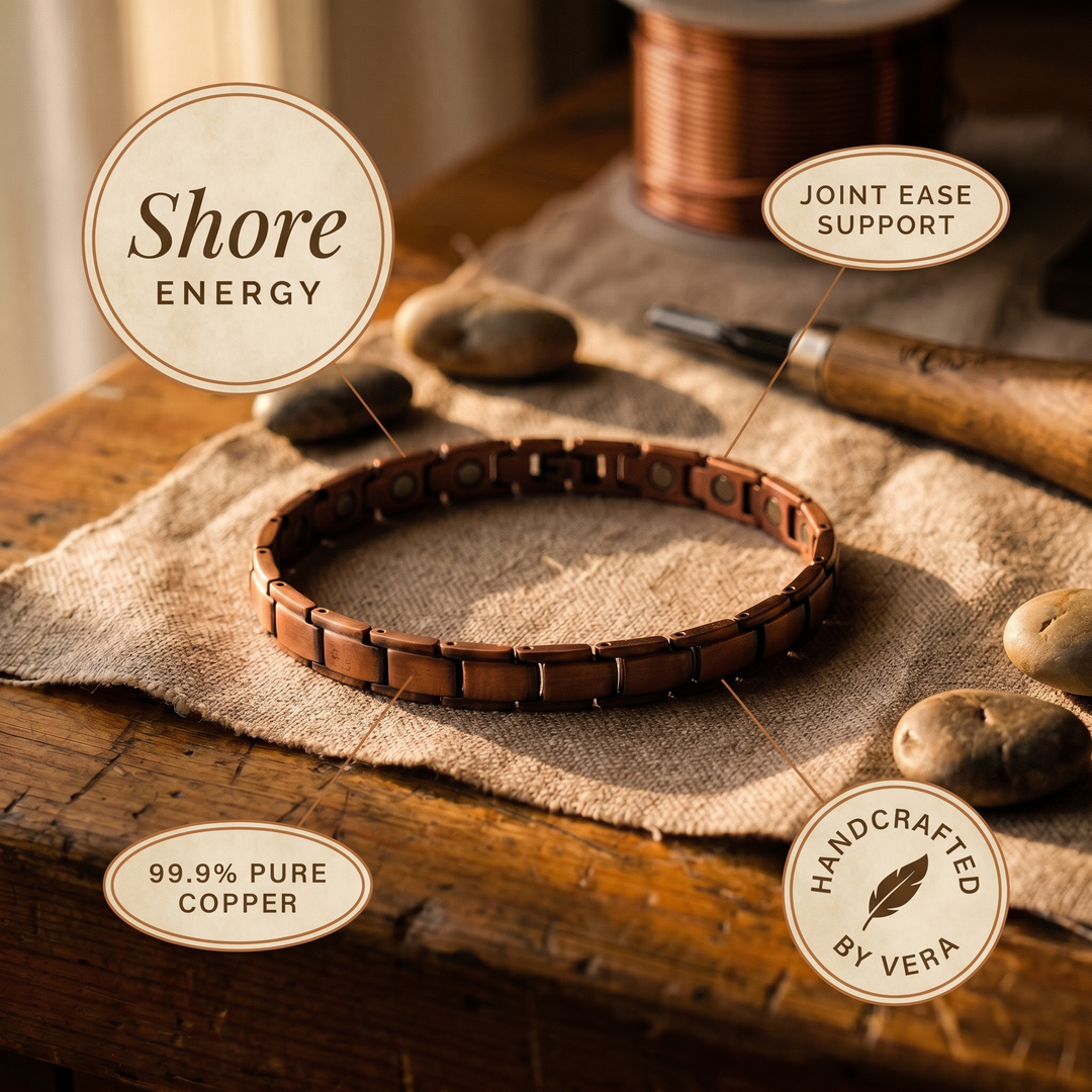 Bracciale alla Caviglia in Rame di Vera