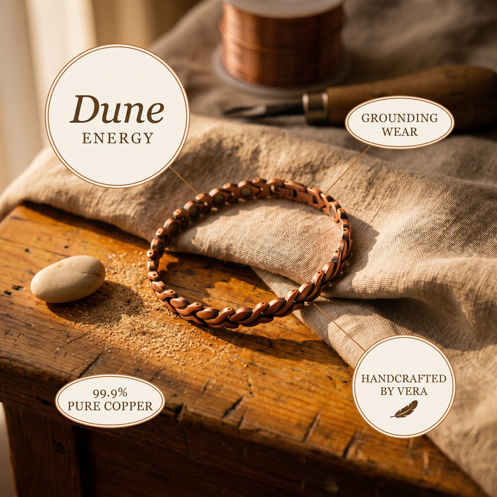 Bracciale in Rame Dune di Vera