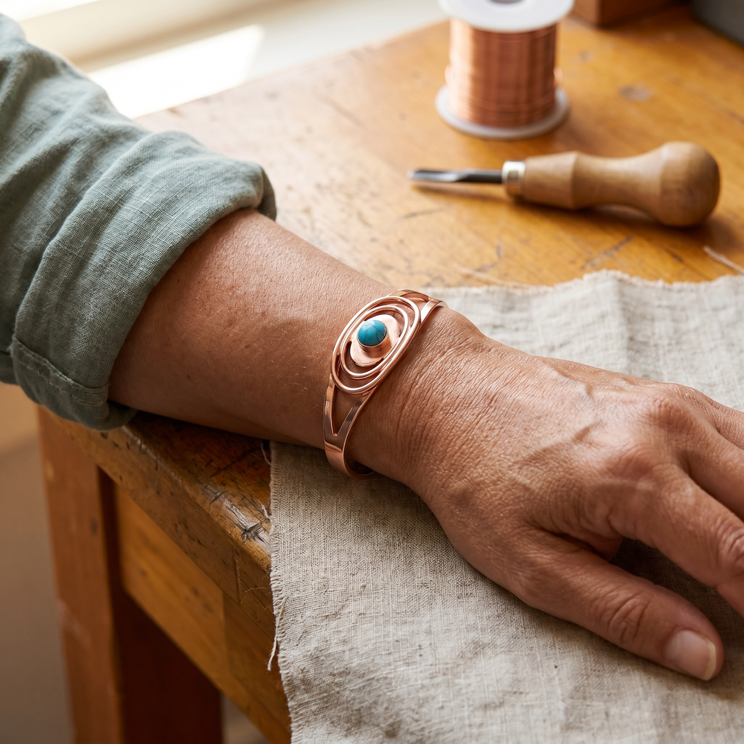 Bracciale in Rame di Vera's Sedge Copper