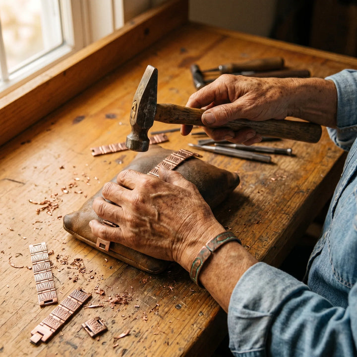 Bracciale Grit in Rame per Uomo di Stella