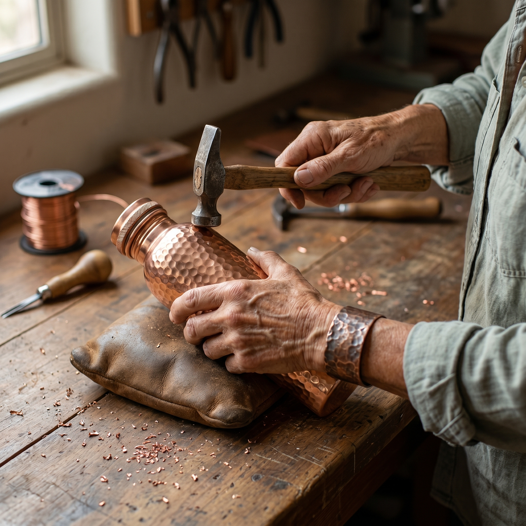 Stella's Pure Copper Water Bottle