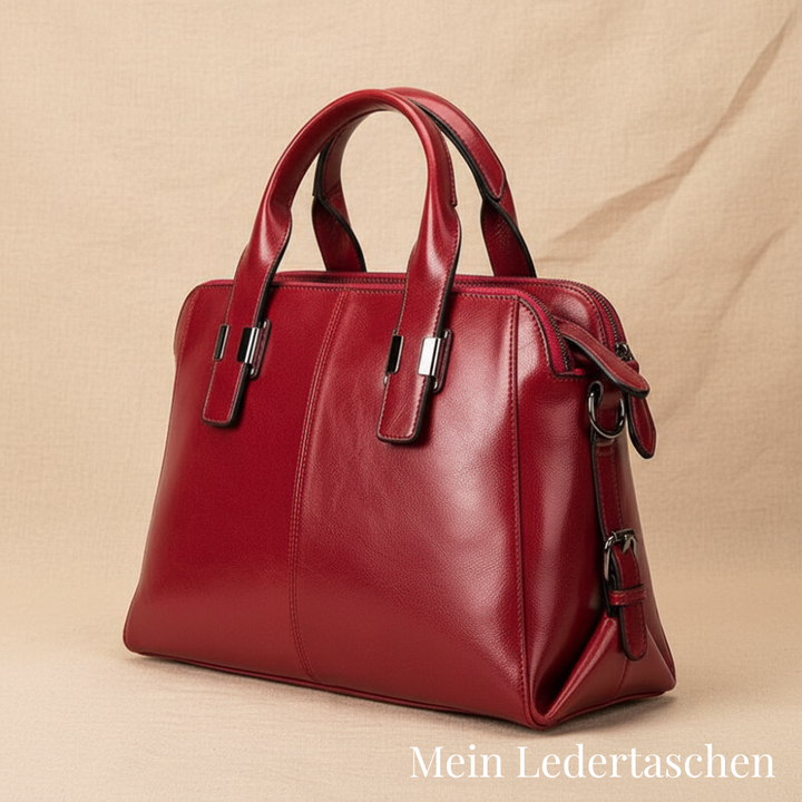 Borsa a tracolla rossa di lusso