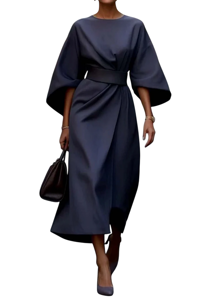 Maya™ | Abito Elegante con Maniche a Lanterna