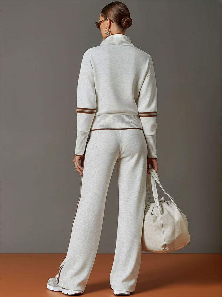 Marietta – blusa e pantaloni a gamba larga