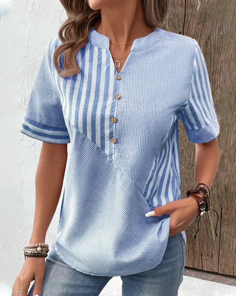 Lila | Blusa Striata Morbida
