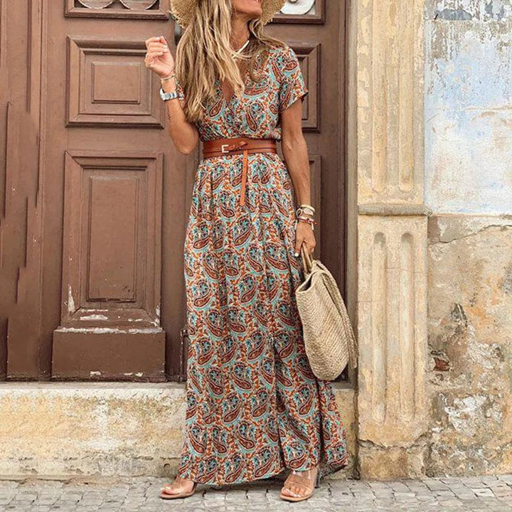 Liora | Maxi Ibiza - abito in stile hippie + CINTURA IN REGALO