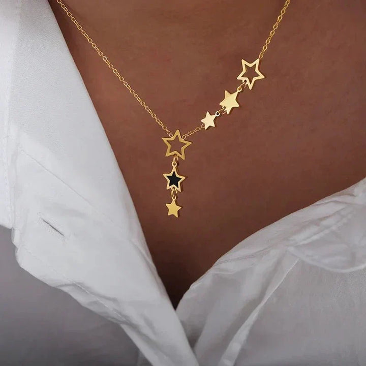 Collana Celestiale Stella Cadente