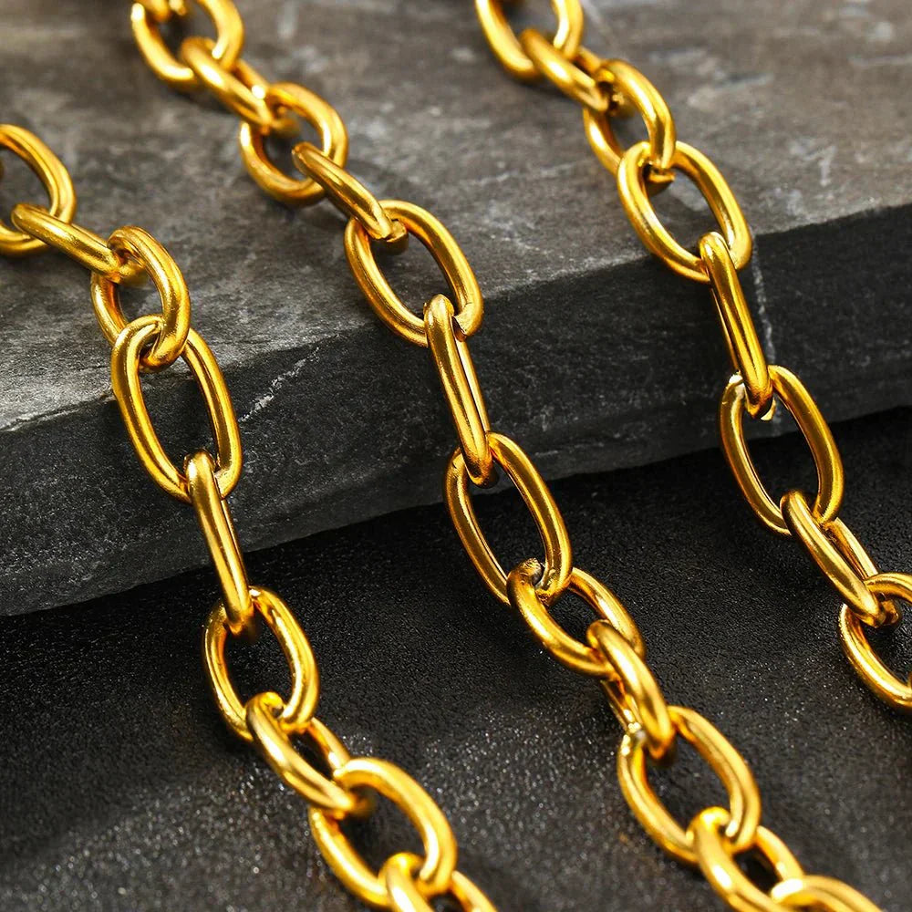 Set Collana e Bracciale a Clip Semplice