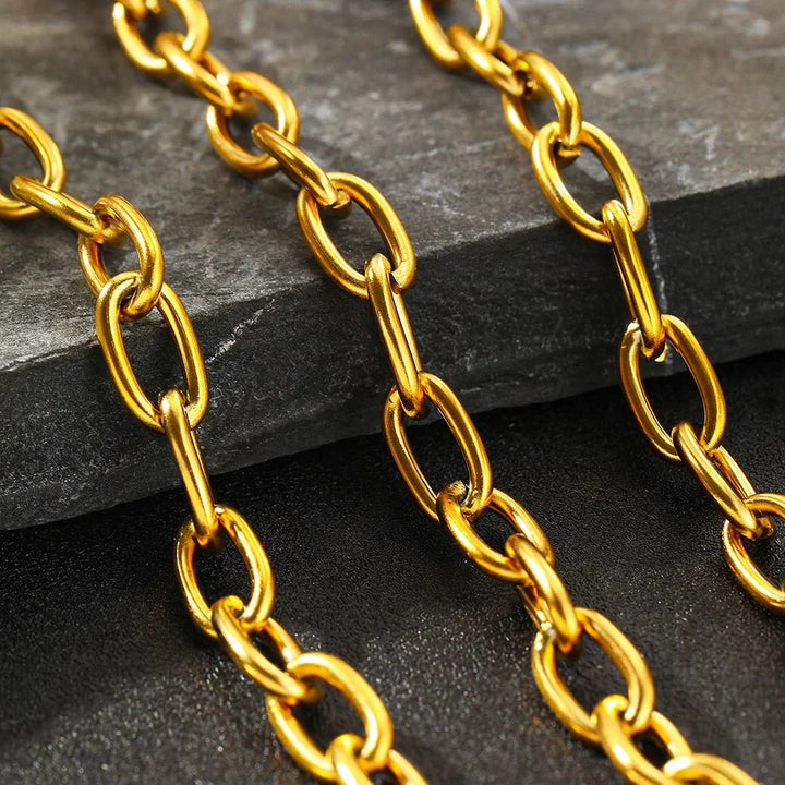 Set Collana e Bracciale a Clip Semplice