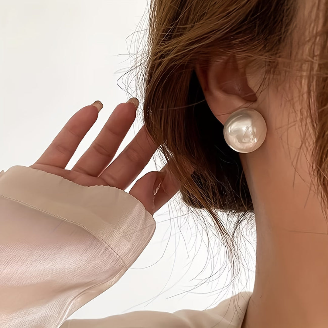 Orecchini Parel Stud Statement